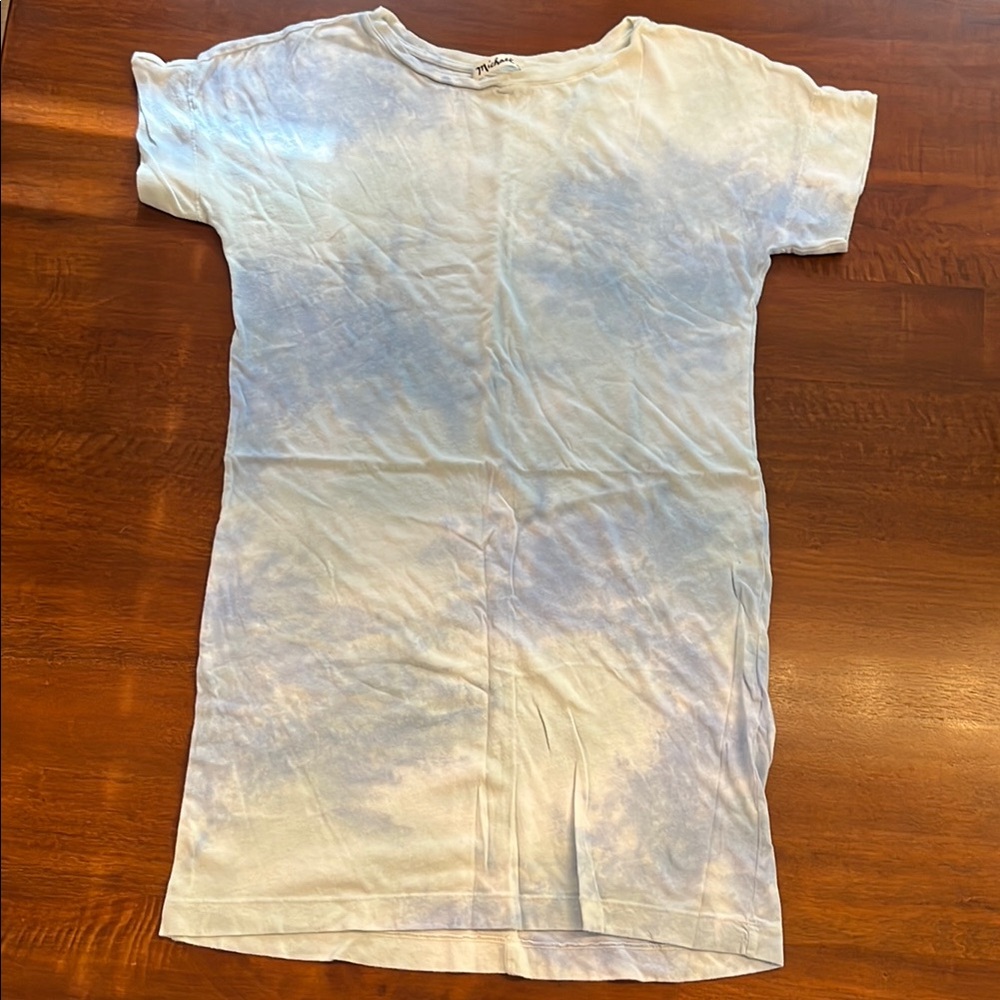 EUC Michael Stars Tie-Dye T-Shirt Dress